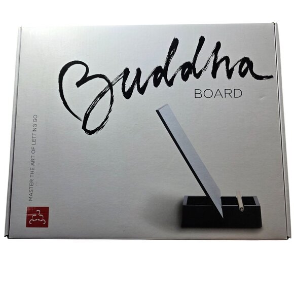 Original Buddha Board Art Set With Bamboo Brush & Stand zen relax stress paint - Picture 1 of 7